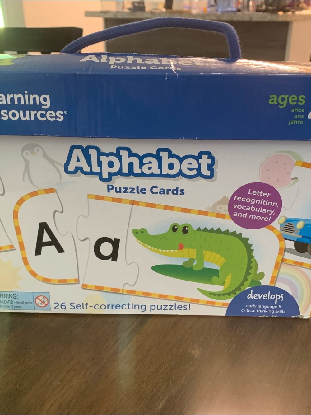 Alphabet Puzzle Cards - great for homeschool
